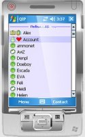 Скриншот к QIP PDA - WM 5 6 build 2115