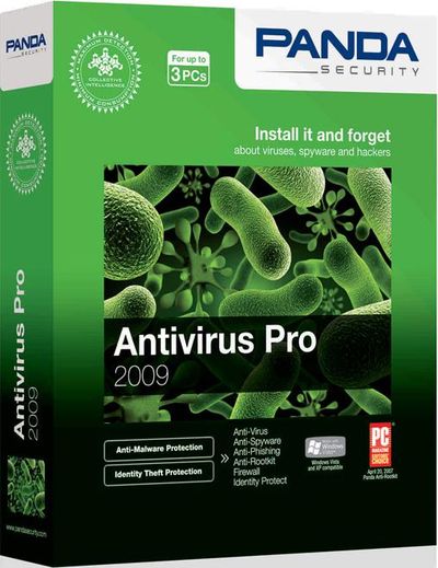Скриншот к Panda Antivirus 2009 v.8.0