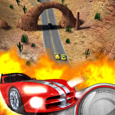 Скриншот к Гонки - Экстрим на машинках rus Portable