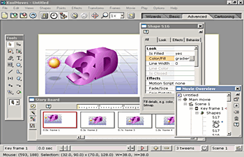 Скриншот к KoolMoves v.7.1