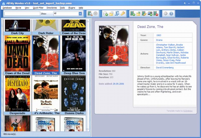 Скриншот к All My Movies v.7.3