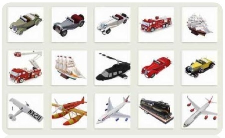 Скриншот к Бумажные модели от Canon - Техника