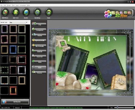 Скриншот к ZC Dream Photo Editor Free 2011.5.02