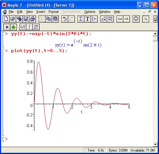 Скриншот к Maple 7